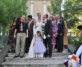 Esküvői csoport fénykép